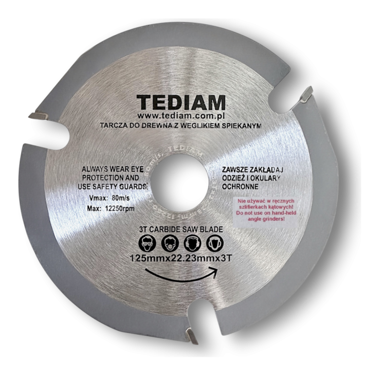 Tarcze z węglikiem spiekanym 3T TEDIAM